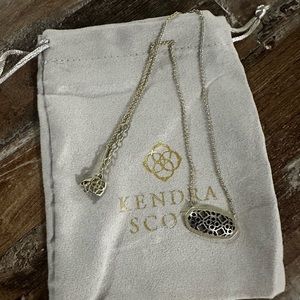 Kendra Scott Dollie two tone necklace